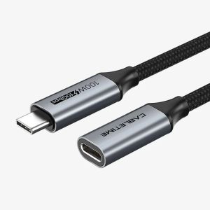 100w 3.1 Gen 2 USB-C Male To USB-C Female Extension Cable For Docking Station