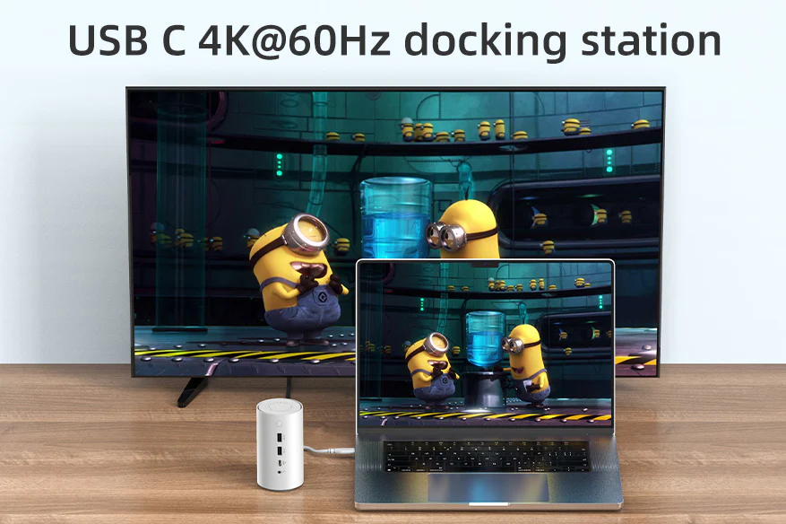 USB C 4K@60Hz docking station