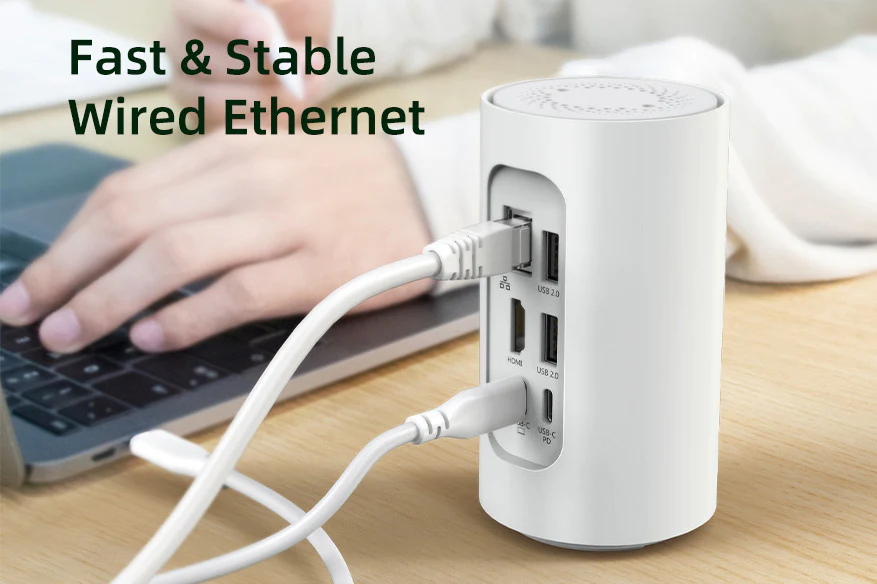 Fast & Stable Wired Ethernet