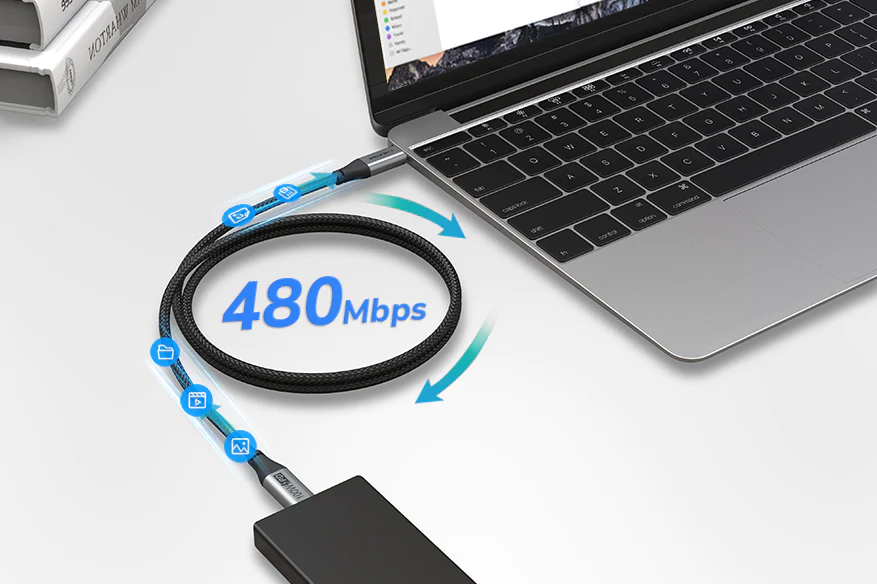 Fast 480Mbps Data Sync Transfer