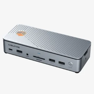 8K USB Laptop Docking Station Dual HDMI Three Monitors For ASUS Dell MacBook