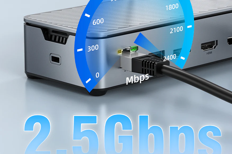 2.5Gbps RJ45 Ethernet Speed