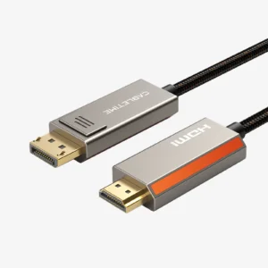 Uni-Directional 8K 60Hz Displayport 1.4 To HDMI 2.1 Cable 4K 120Hz