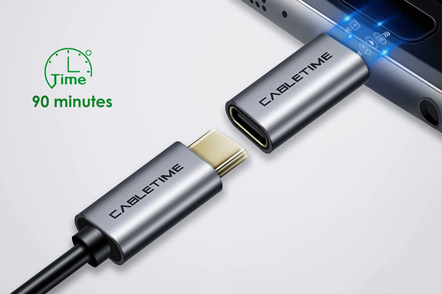 Fast Charging USB B to C Adapter