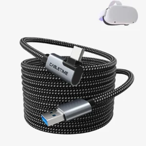 USB 3.0 Data Link Cable For Oculus Quest 2 VR Alternative