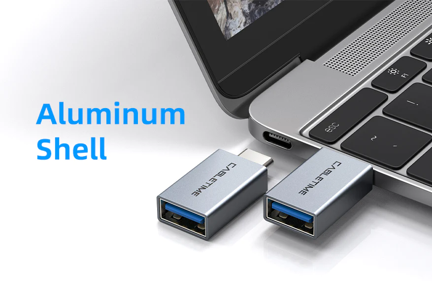 Aluminum USB-C to USB-A 3.0 adapter