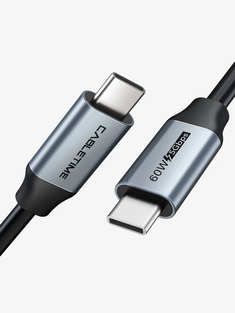USB C To USB C 60w Cable 3A Fast Charging
